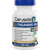 Carusos L Theanine 400 Capsules 30 