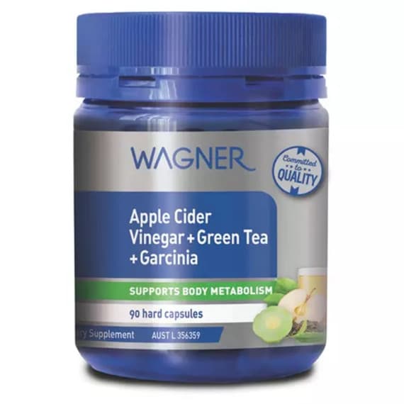 Wagner Apple Cider Vinegar Plus Green Tea Plus Garcinia 90 Capsules