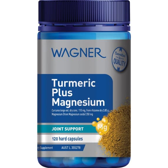 Wagner Turmeric Plus Magnesium 120 Capsules