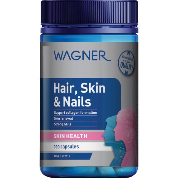 Wagner Hair Skin And Nails 100 Capsules