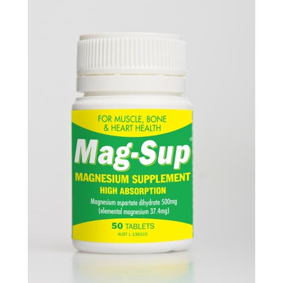Mag Sup 500mg 50 Tablets