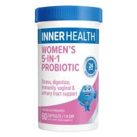 Inner Health Womens 5 in 1 Probiotic 60 Capsules