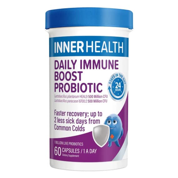 Inner Health Immune Boost Probiotic 60 Capsules
