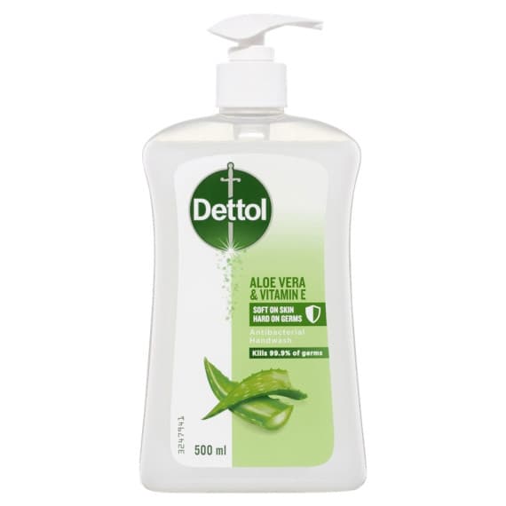 Dettol Antibacterial Liquid Handwash Aloe Vera 500ml