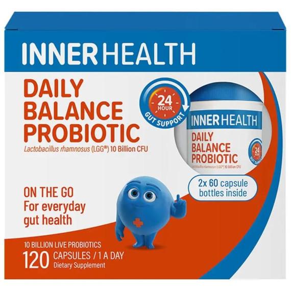 Buy Inner Health Daily Balance Probiotic 120 Capsules Online Pharmacy Direct AU