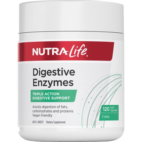 Nutra Life Digestive Enzymes 120 Capsules