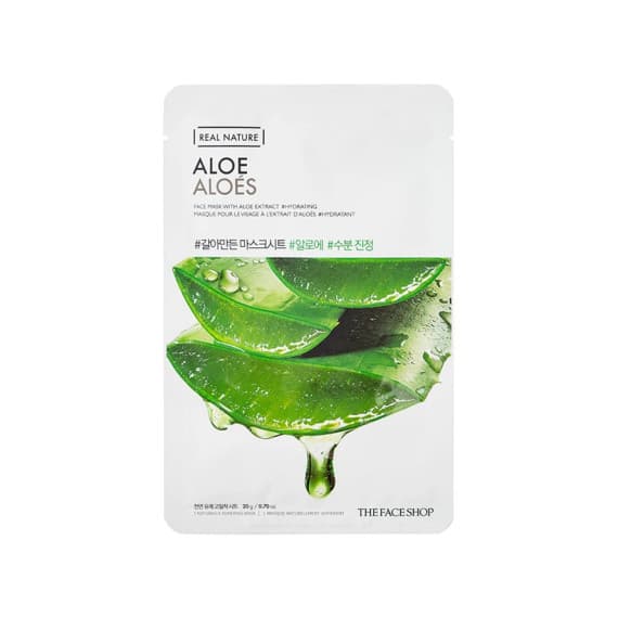 The Face Shop Real Nature Aloe Face Mask 20g