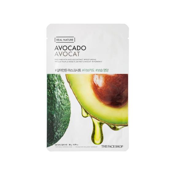 The Face Shop Real Nature Avocado Face Mask 20g