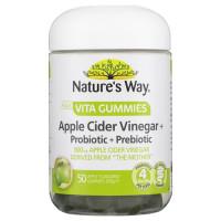 Natures Way Adult Vita Gummies Apple Cider Vinegar Plus Probiotic Plus Prebiotic