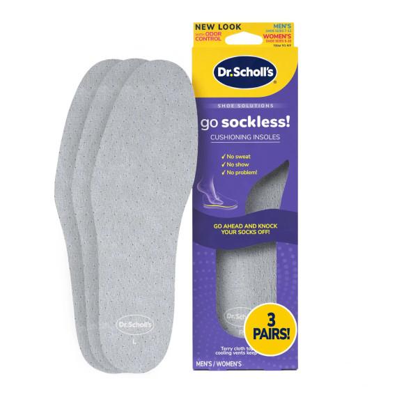 Buy Scholl Go Sockless Cushioning Insoles Online Pharmacy Direct AU