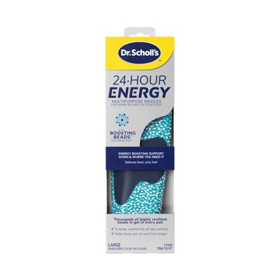 Buy Dr.Scholls 24hr Energy Insole Large Online Pharmacy Direct AU
