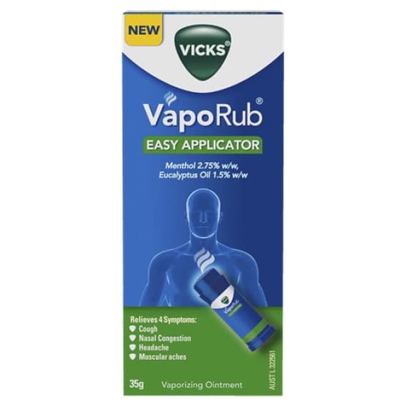 Buy Vicks VapoRub Easy Applicator 35g Online Pharmacy Direct AU