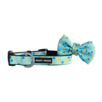 Soapy Moose Dog Collar Small Pineapple Slices