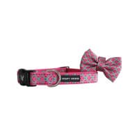 Soapy Moose Dog Collar Large Hot Pink Watermelon