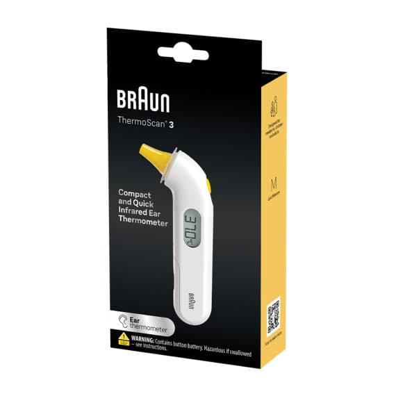 Buy Braun ThermoScan 3 Ear Thermometer Online Pharmacy Direct AU