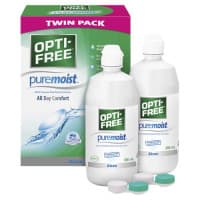 Opti Free PureMoist Contact Lens Solution Twin pack 300ml x 2