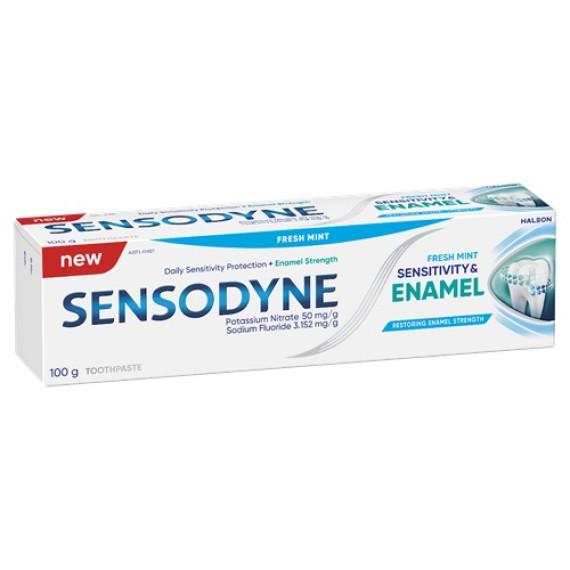 Buy Sensodyne Sensitivity And Enamel 100g Fresh Mint Online Pharmacy Direct AU