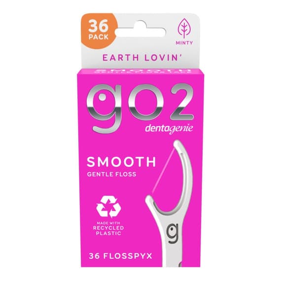 GO2 Smooth Flosspyx Gentle Floss available at Pharmacy Direct