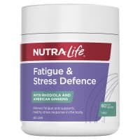 Nutra Life Fatigue and Stress 60 Capsules