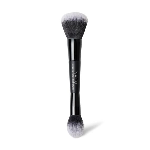 Natio Blush Highlight Brush available at Pharmacy Direct for glowing skin