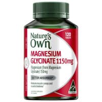 Natures Own Magnesium Glycinate 1150mg  120 Tablets
