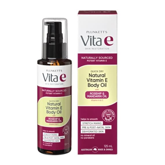 Buy Plunketts Vita E Natural Vitamin E Quick Dry Oil 125ml Online Pharmacy Direct AU