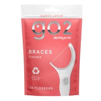 GO2 Dentagenie Braces Flossers 36 Pack