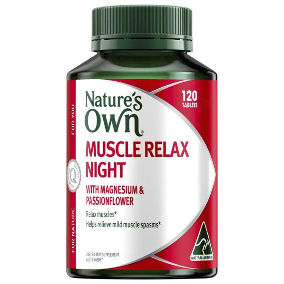 Nature's Own Muscle Relax Night 120 Tablets for Sleep - Pharmacy Direct