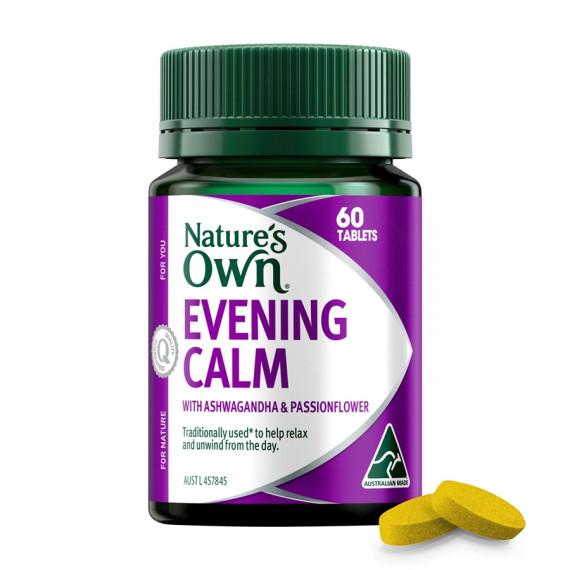 Nature's Own Evening Calm 60 Tablets for Relaxation - Pharmacy Direct