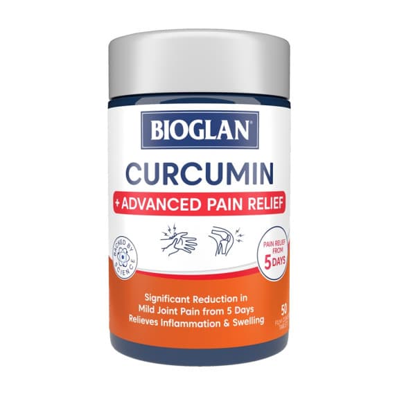 Bioglan Curcumin Plus Advanced Pain Relief Tablets - Pharmacy Direct