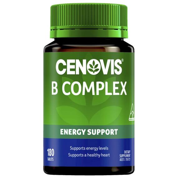 Cenovis B Complex 180 Tablets Energy Support Supplement - Pharmacy Direct