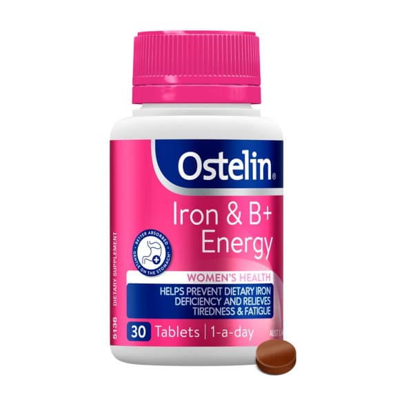 Ostelin Iron B Plus Energy - Buy Online at Pharmacy Direct