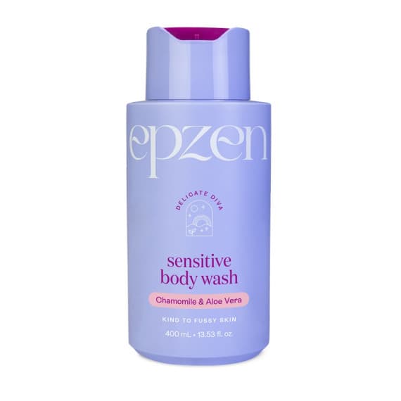 Epzen Sensitive Body Wash 400mL for gentle skin care - Pharmacy Direct