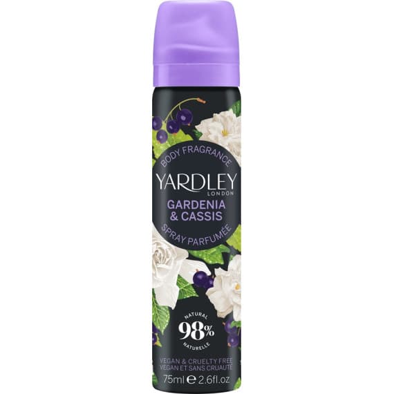 Buy Yardley Gardenia 75ml Body Spray Online Pharmacy Direct AU