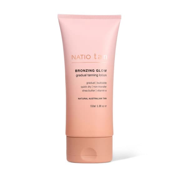 Natio Bronzing Glow Gradual Tanning Lotion - Pharmacy Direct Hydrating Tan