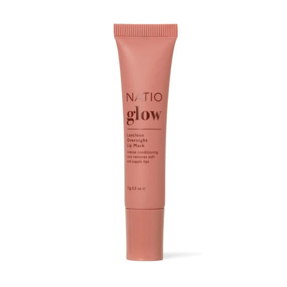Natio Luscious Overnight Lip Mask for Soft, Hydrated Lips - Pharmacy Direct