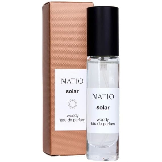 Natio Solar Travel Perfume 10mL radiant fragrance at Pharmacy Direct
