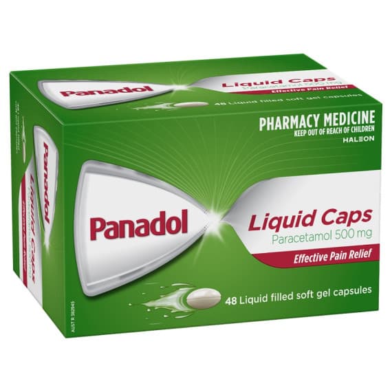 Buy Panadol Liquid Caps 48s S2 Online Pharmacy Direct AU