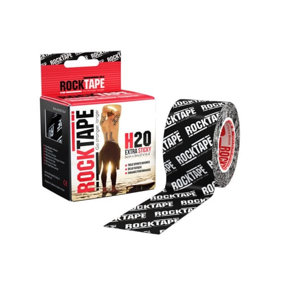 RockTape H2O Black Tape 5m x 5cm - Support Muscles at Pharmacy Direct