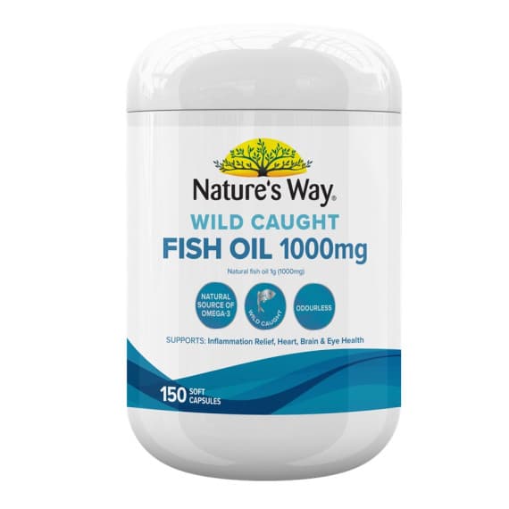 Nature's Way Fish Oil 1000mg Capsules - Buy Online at Pharmacy Direct