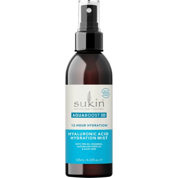 Sukin Aquaboost 3D Mist 125ml for refreshed, hydrated skin - Pharmacy Direct