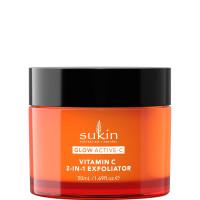Sukin Glow Active C Vitamin C 2in1 Exfoliator 50ml
