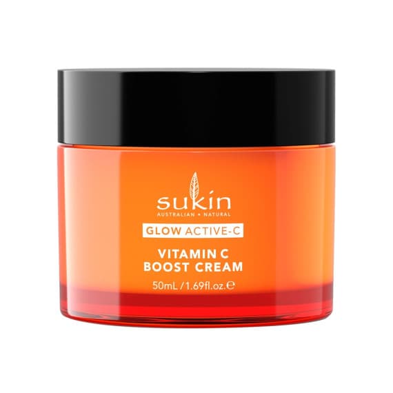 Sukin Glow Active C Boost Cream 50ml for radiant, hydrated skin - Pharmacy Direct