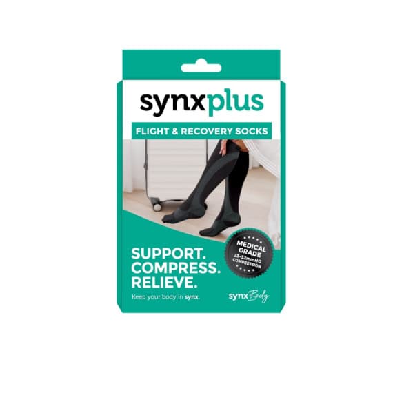Synxbody SynxPlus Flight Recovery Socks XL - Buy Online at Pharmacy Direct