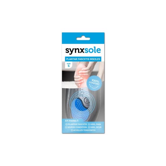 Synxbody Synxsole plantar fasciitis insoles large - Pharmacy Direct
