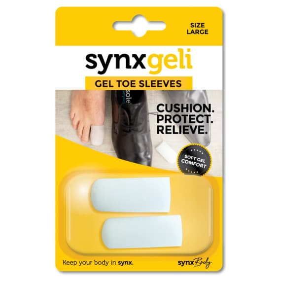 Buy Synxbody Synxgeli Toe Sleeves  Large Online Pharmacy Direct AU