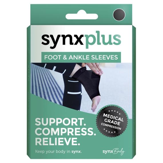 Synxbody Synxplus Flight Recovery Socks Small Black - Pharmacy Direct