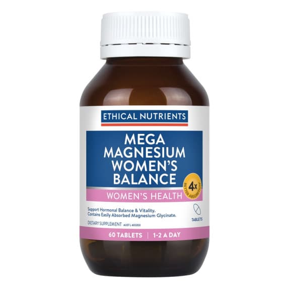 Ethical Nutrients Mega Magnesium Women's Balance 60 Tablets at Pharmacy Direct