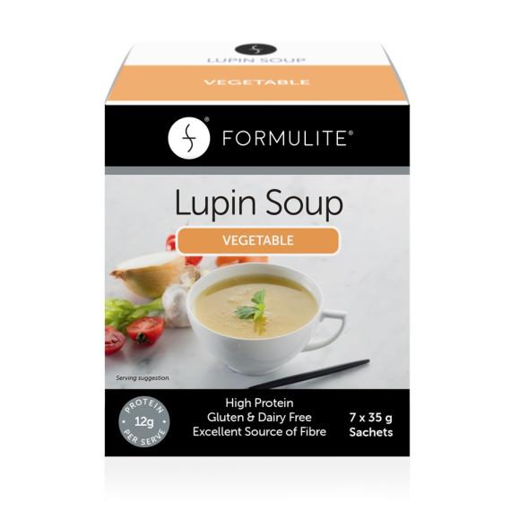 Formulite Lupin Soup Vegetable 7 Sachets Online at Pharmacy Direct