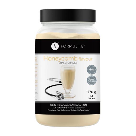 Formulite Honeycomb Shake 770g Tub Meal Replacement at Pharmacy Direct